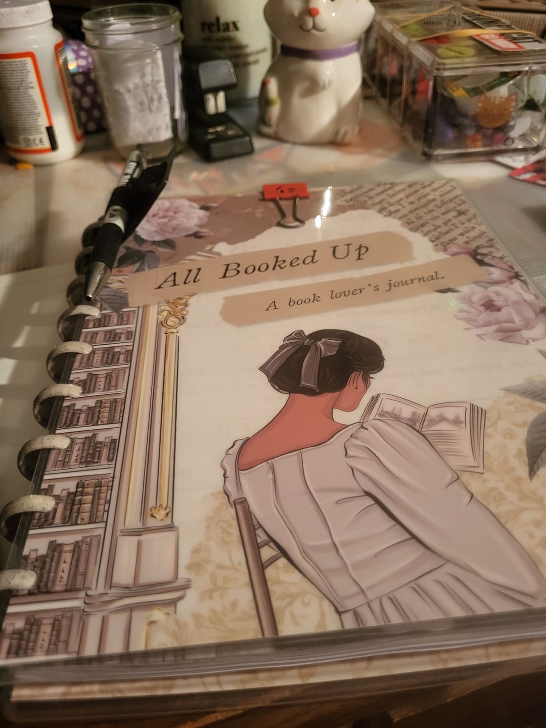 Customer photo review of Junk Journal Sticker Book [EVERYDAY LINE]