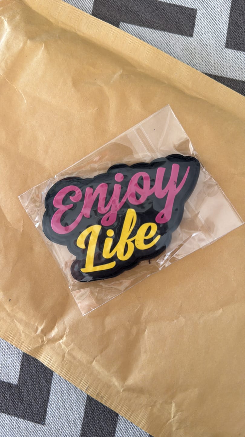 Customer photo review of Parche Enjoy Life Pvc
