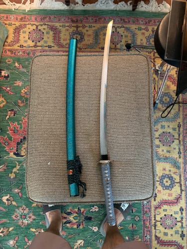 Customer photo review of Custom-Made Katana