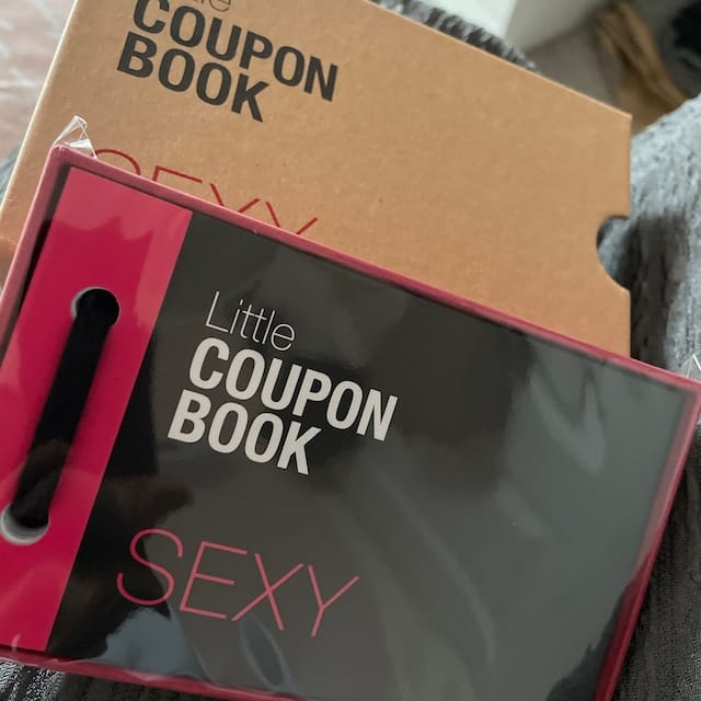 Customer photo review of Sexy Coupon Book