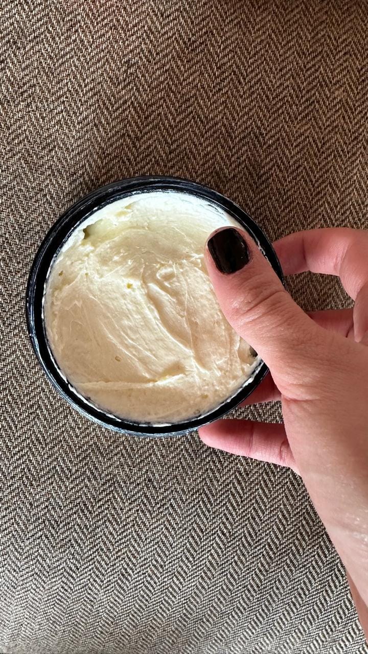 Customer photo review of Prebiotic Body & Face Cream