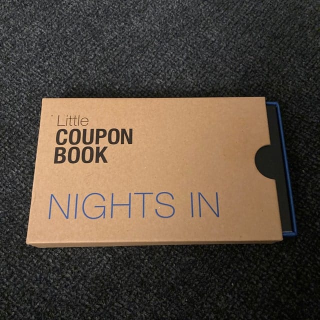 Customer photo review of Nights In Coupon Book