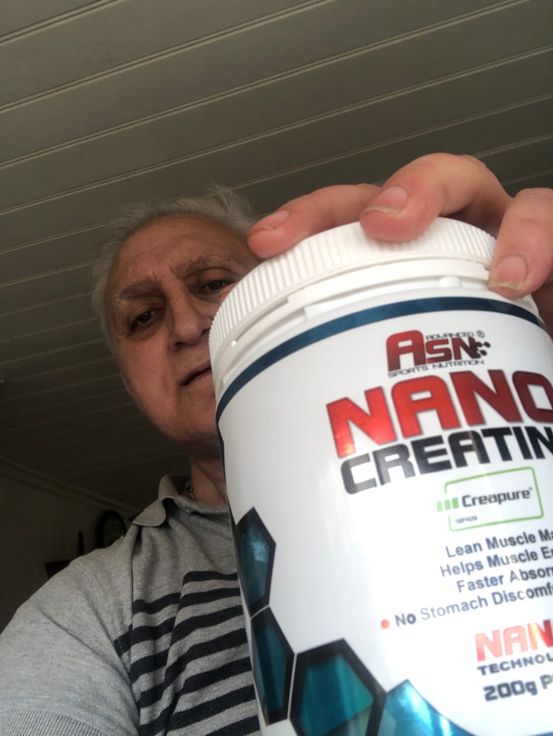 Customer photo review of Nano Creatine German Creapure Creatine 100%