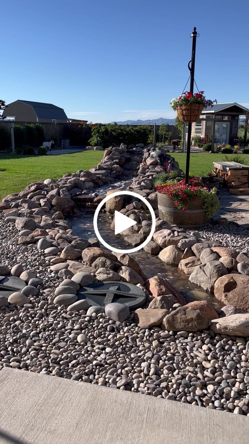 Customer video review of Small Pondless Waterfall Kit 16" Waterfalls with 20' Stream