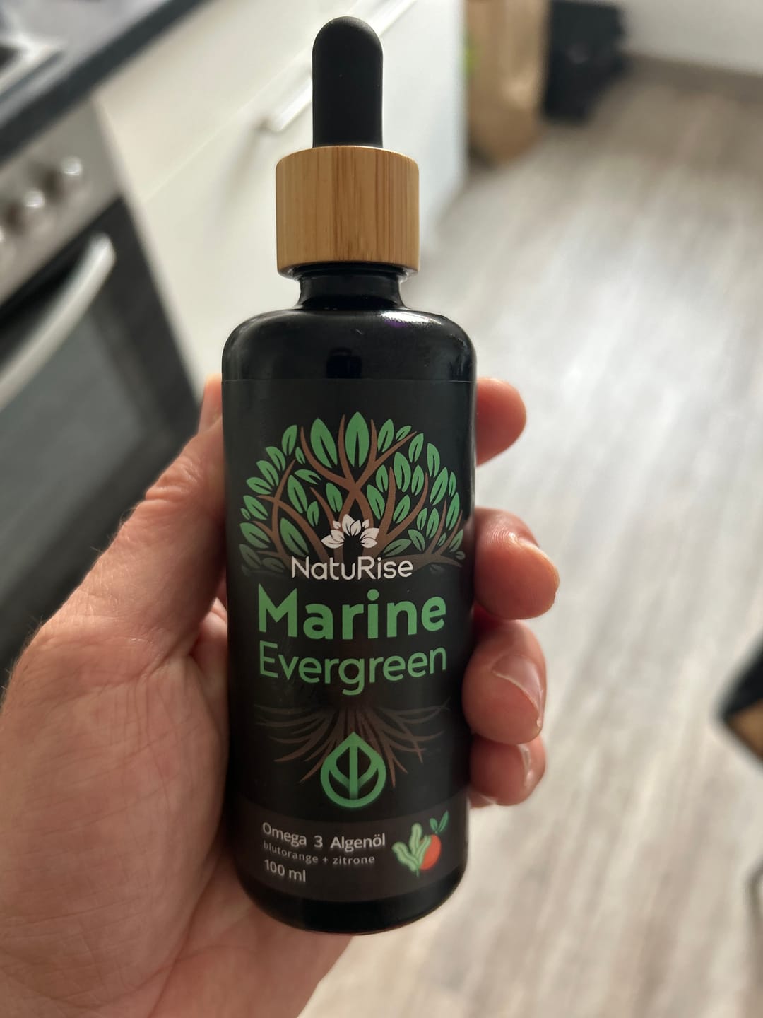 Customer photo review of Omega-3 Algenöl (100ml)