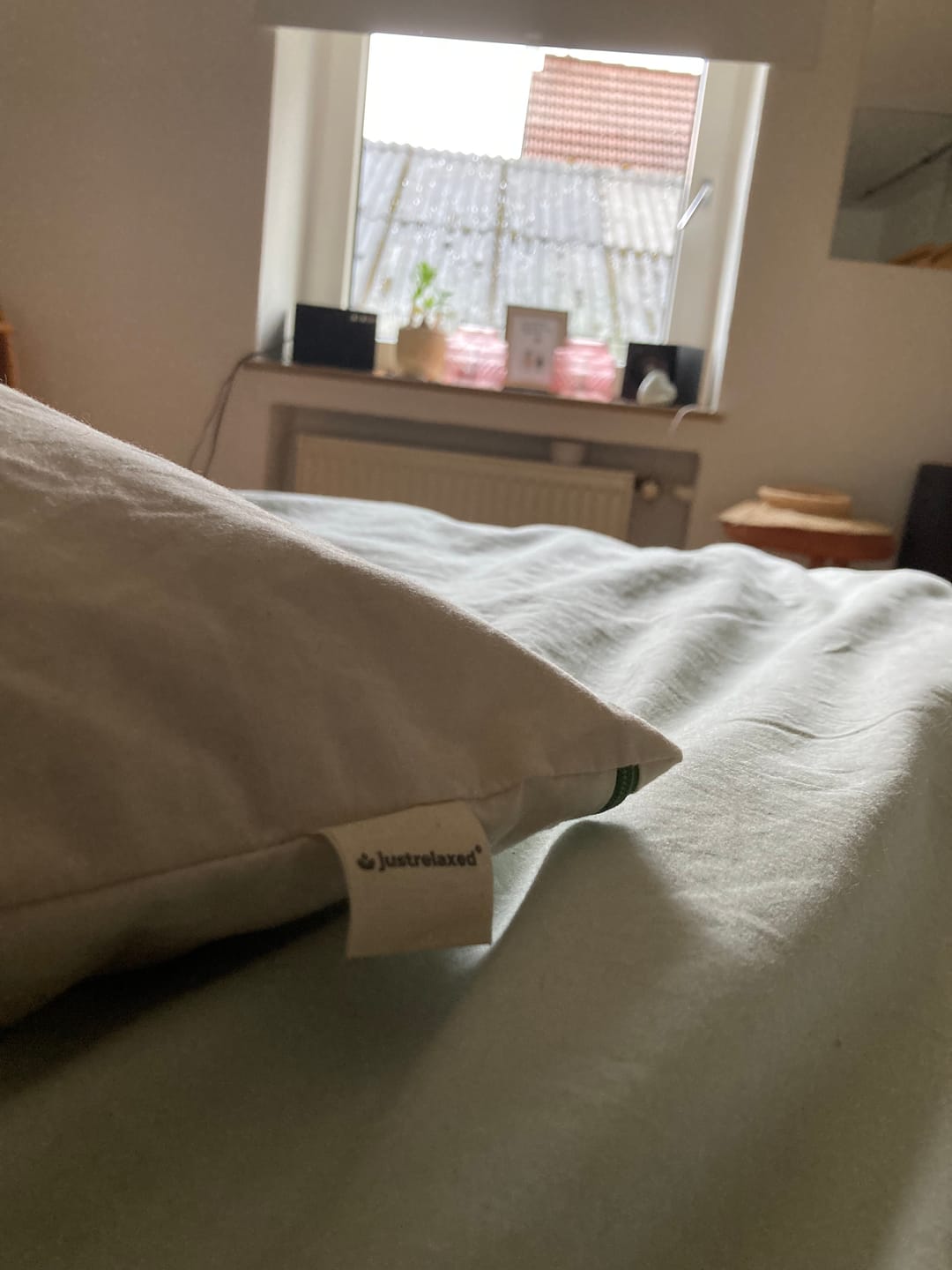 Customer photo review of Schafschurwoll-Hirse-Kissen