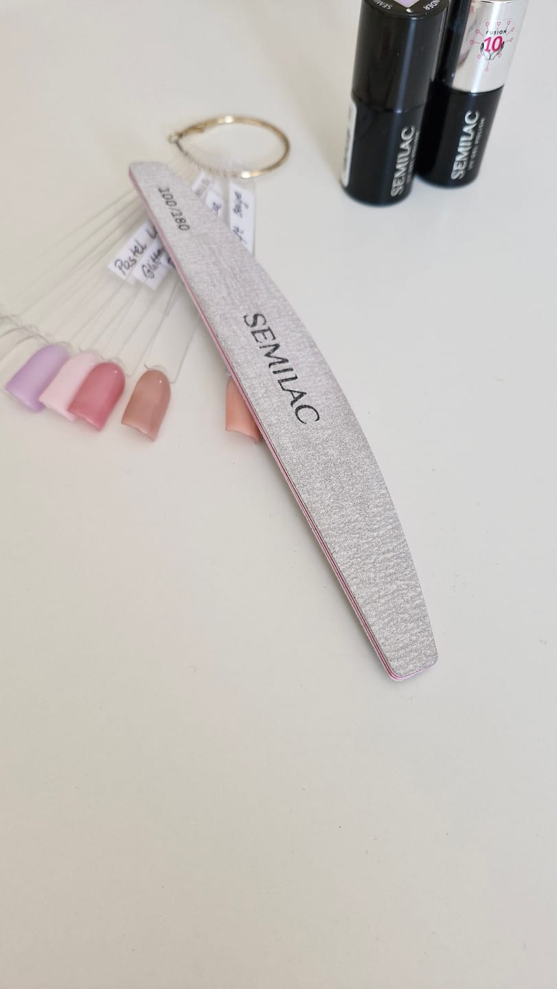 Customer photo review of Semilac "Boat" 100/180 Nail File