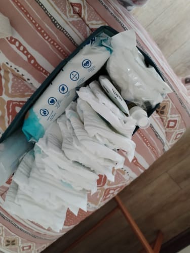 Customer photo review of Aqua Baby 24 Bolsas de 60 Toallitas Húmedas