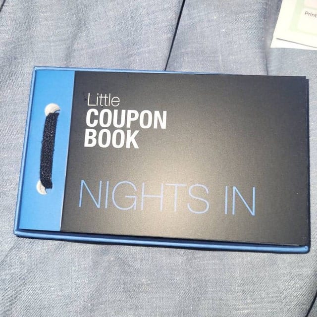 Customer photo review of Nights In Coupon Book