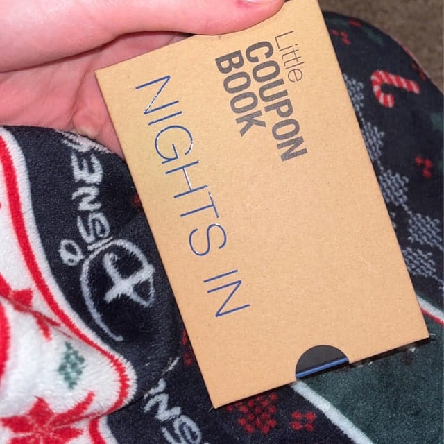 Customer photo review of Nights In Coupon Book