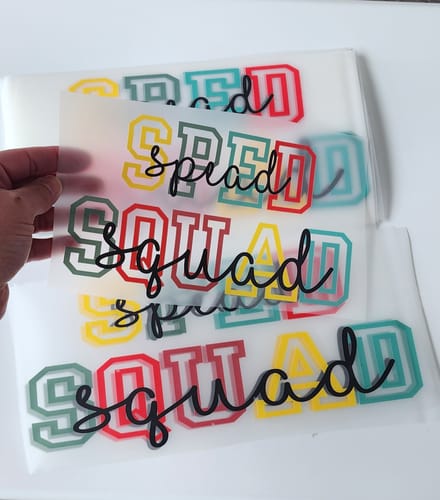 Customer photo review of Build Your Own Gang Sheet