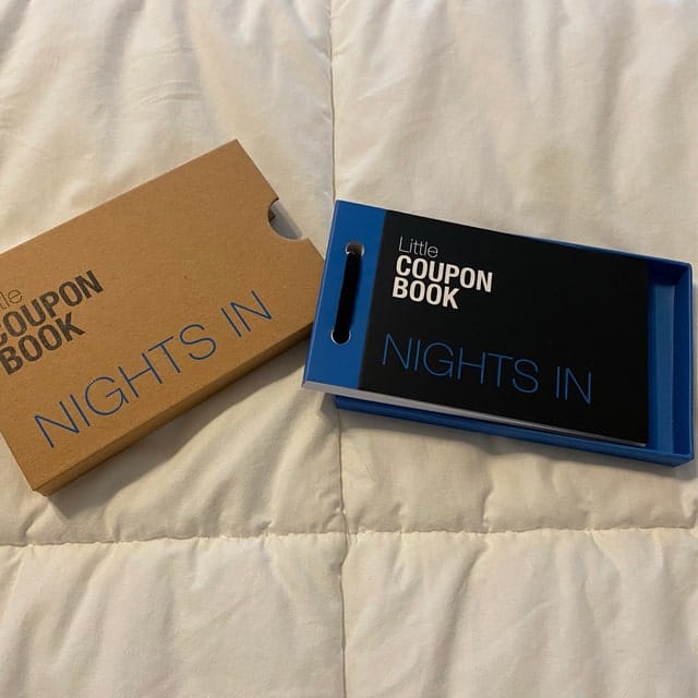 Customer photo review of Nights In Coupon Book