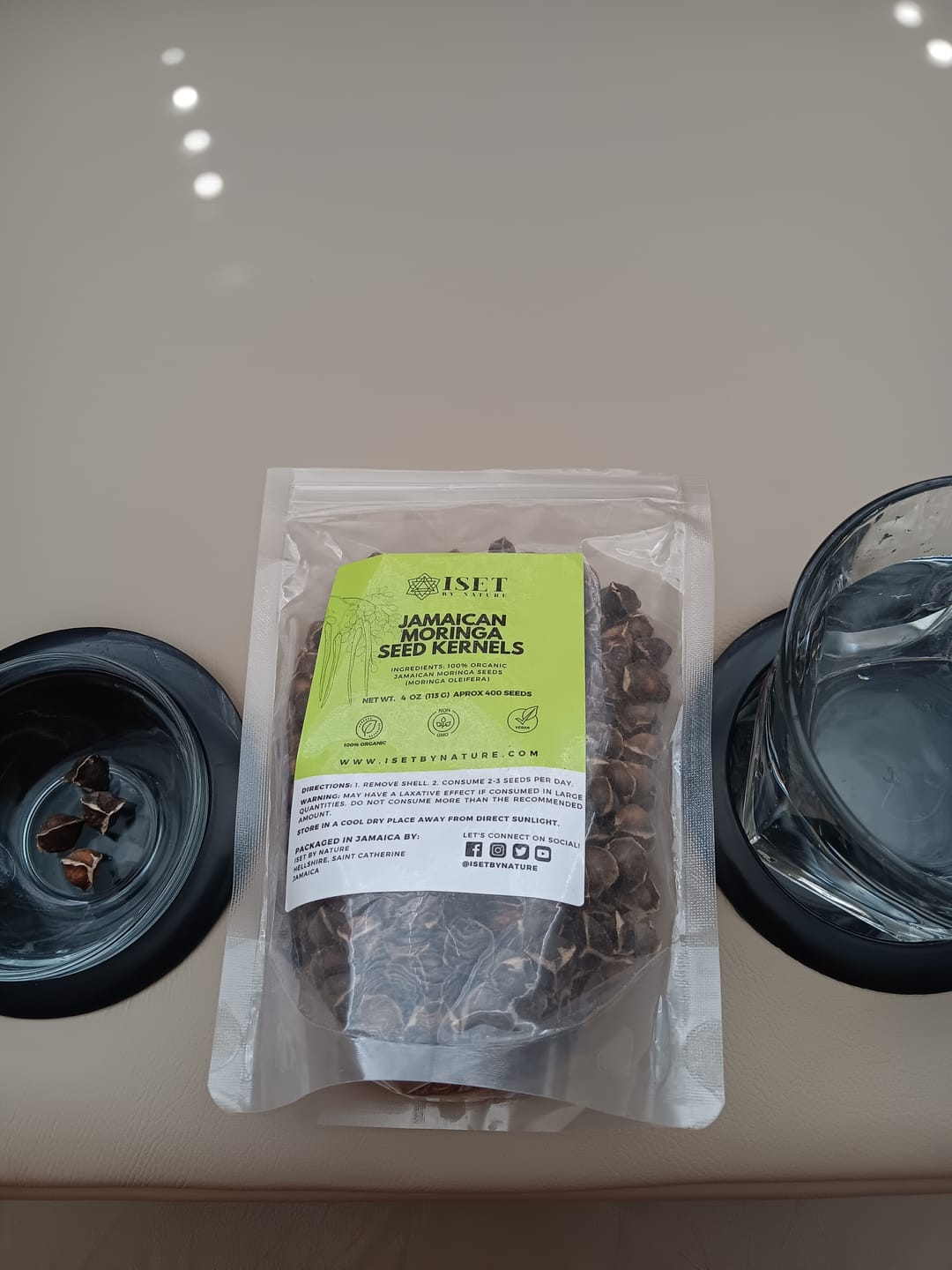 Customer photo review of Jamaican Moringa Seeds, Organic, 4 oz