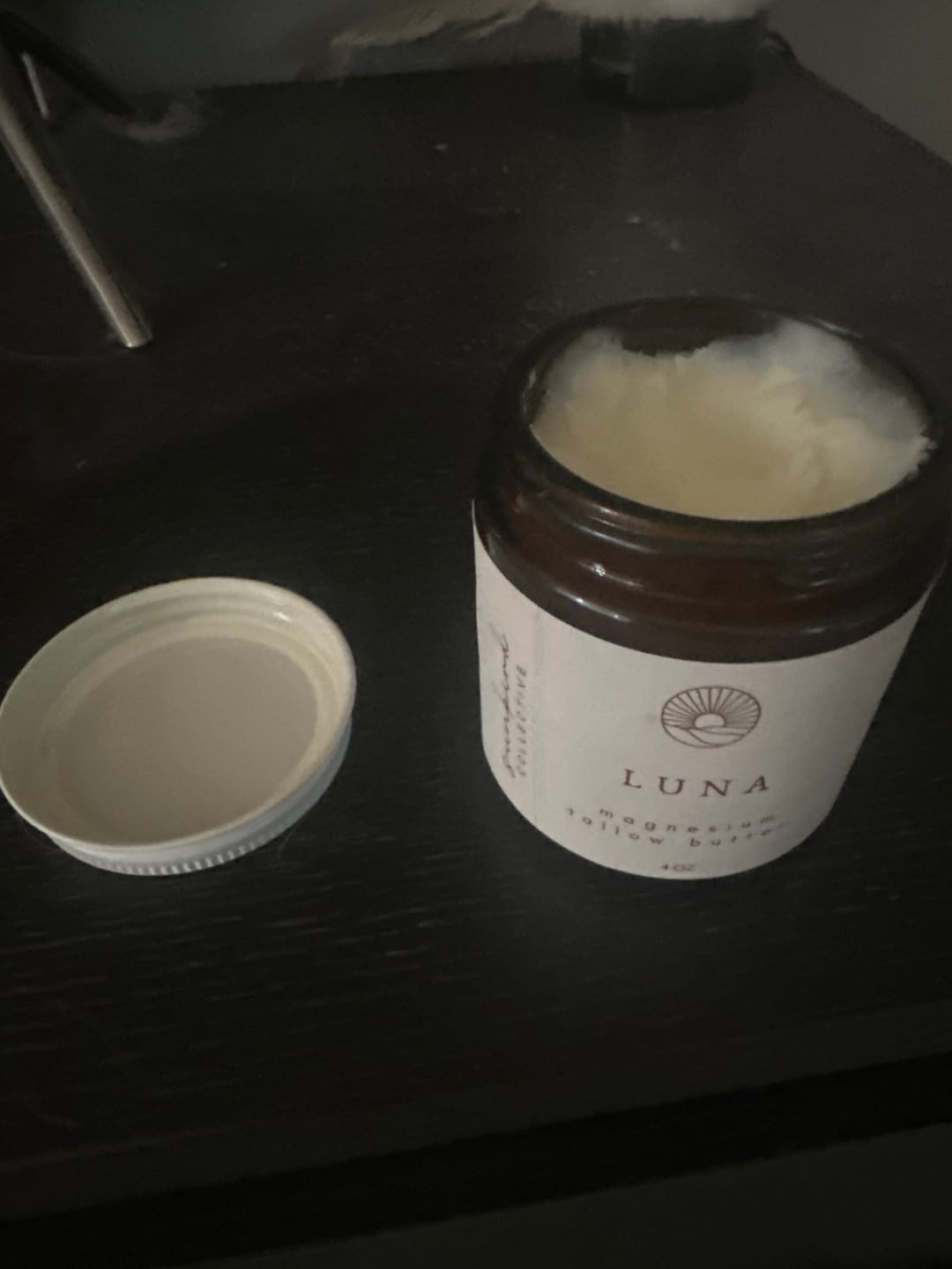 Customer photo review of luna / tallow magnesium butter