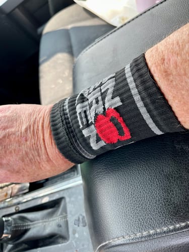 Customer photo review of Sweat wristbands