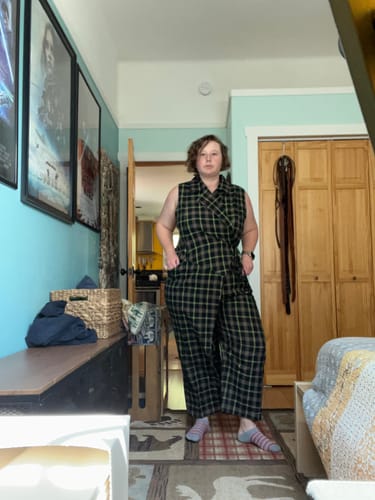 Customer photo review of ARYA JUMPER | STRIKE CHEX