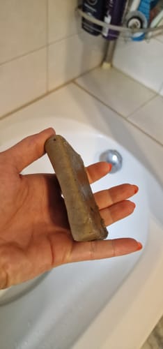 Customer photo review of 3% Herbal-Love Haarseife (Einstiegs-Haarseife/Alle Haartypen)