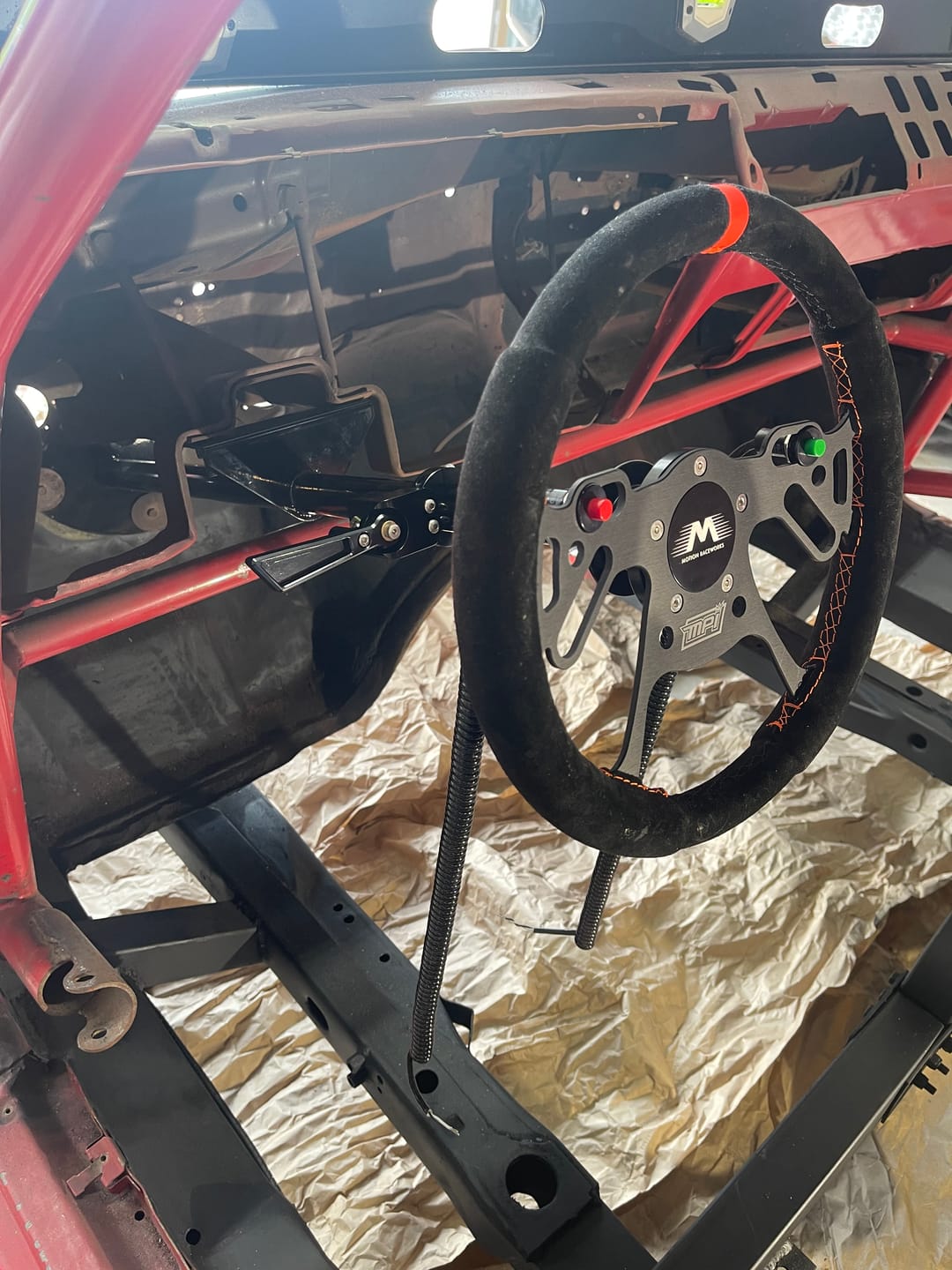 Customer photo review of Motion Raceworks Billet Aftermarket Turn Signal Switch 15-140