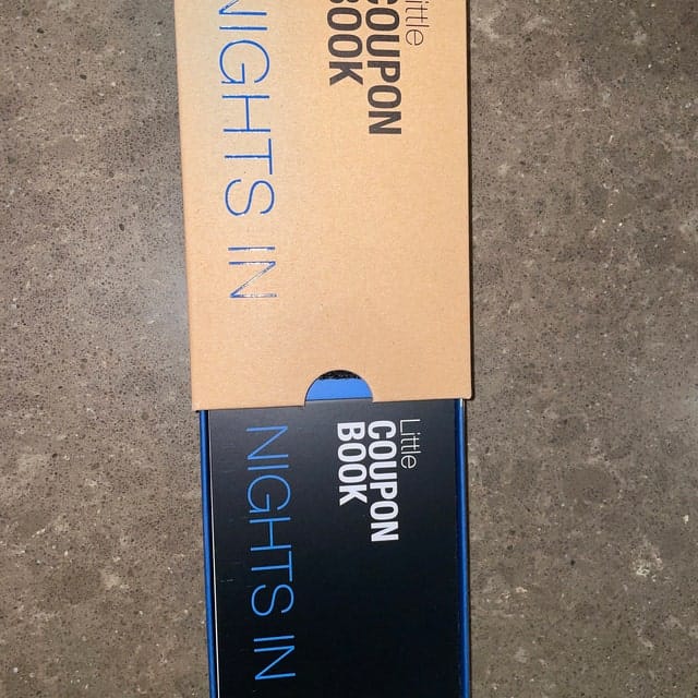 Customer photo review of Nights In Coupon Book