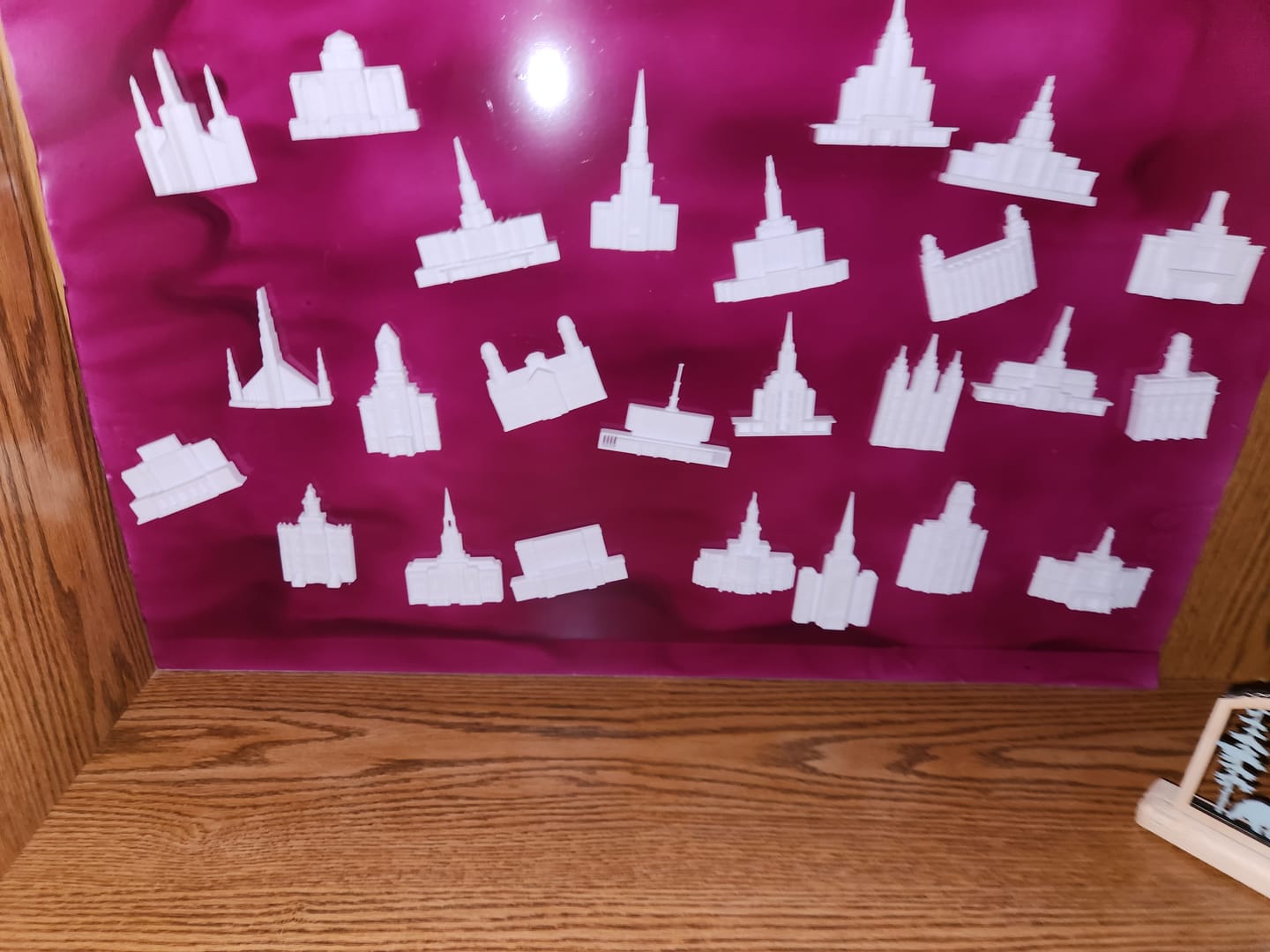 Customer photo review of 10 Temple Magnets - Gift Ready