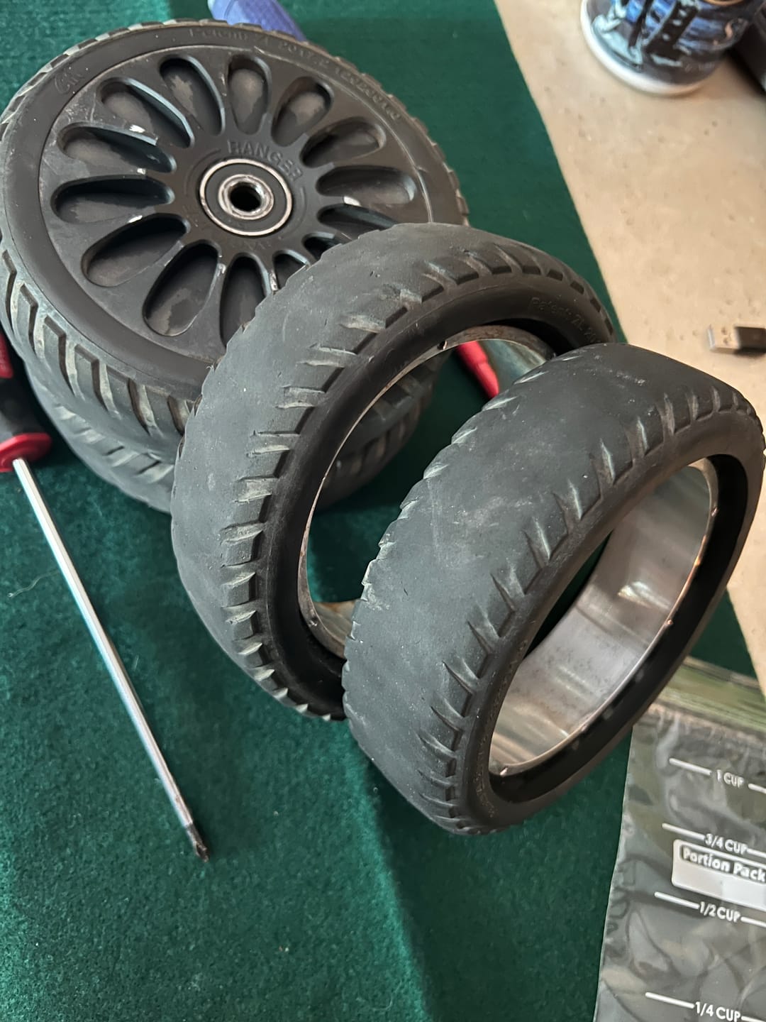 Customer photo review of Wheels for Backfire Ranger X3 and X5