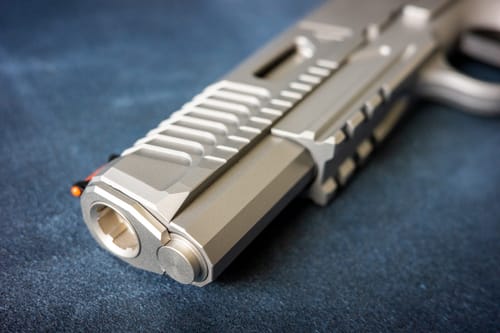 Customer photo review of RWA NIGHTHAWK CUSTOM AGENT 2 CO2 AIRSOFT PISTOL - STAINLESS STEEL VERSION