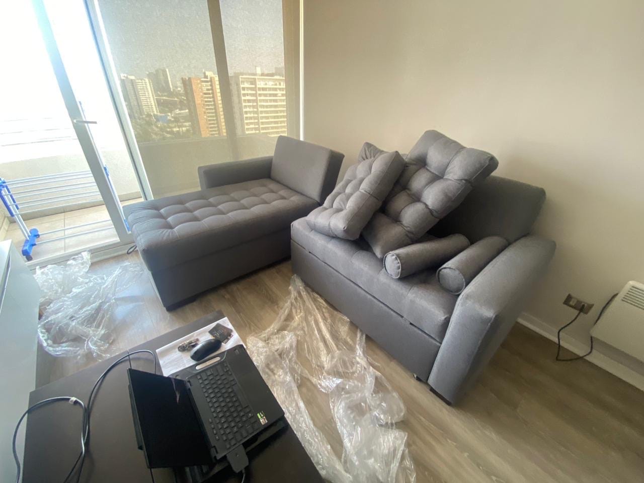 Customer photo review of Sofá cama Praga