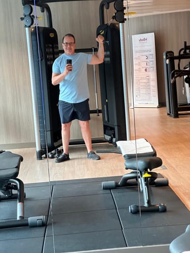 Customer photo review of Training Sport Tee - Black