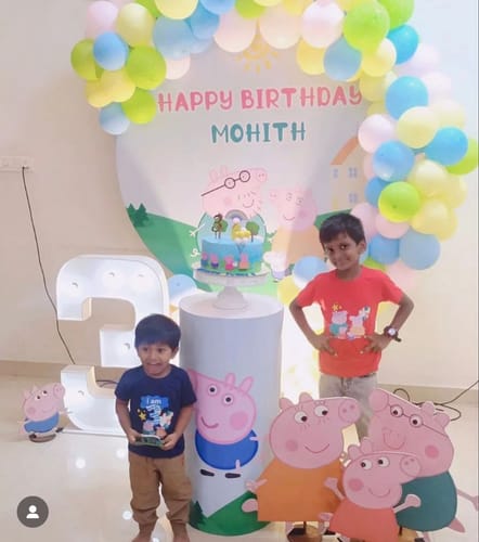 Customer photo review of Customised Brother Siblings Tshirts