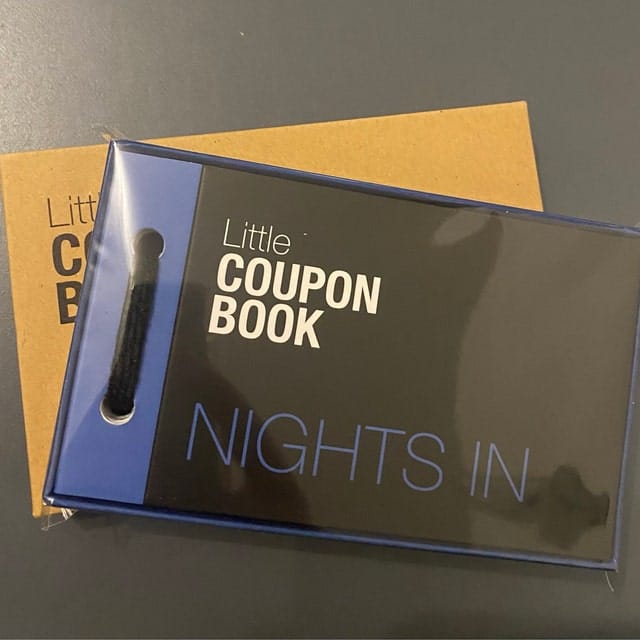 Customer photo review of Nights In Coupon Book