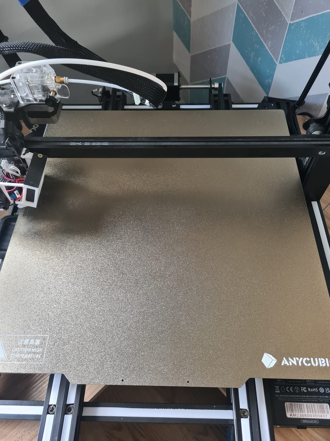 Customer photo review of Spring Steel Magnetic Platform for FDM 3D Printers