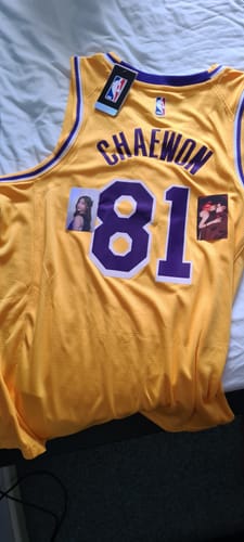 Customer photo review of Custom LE SSERAFIM Jersey