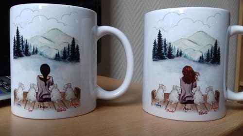 Customer photo review of Fille & Jusqu'à 4 Chiens