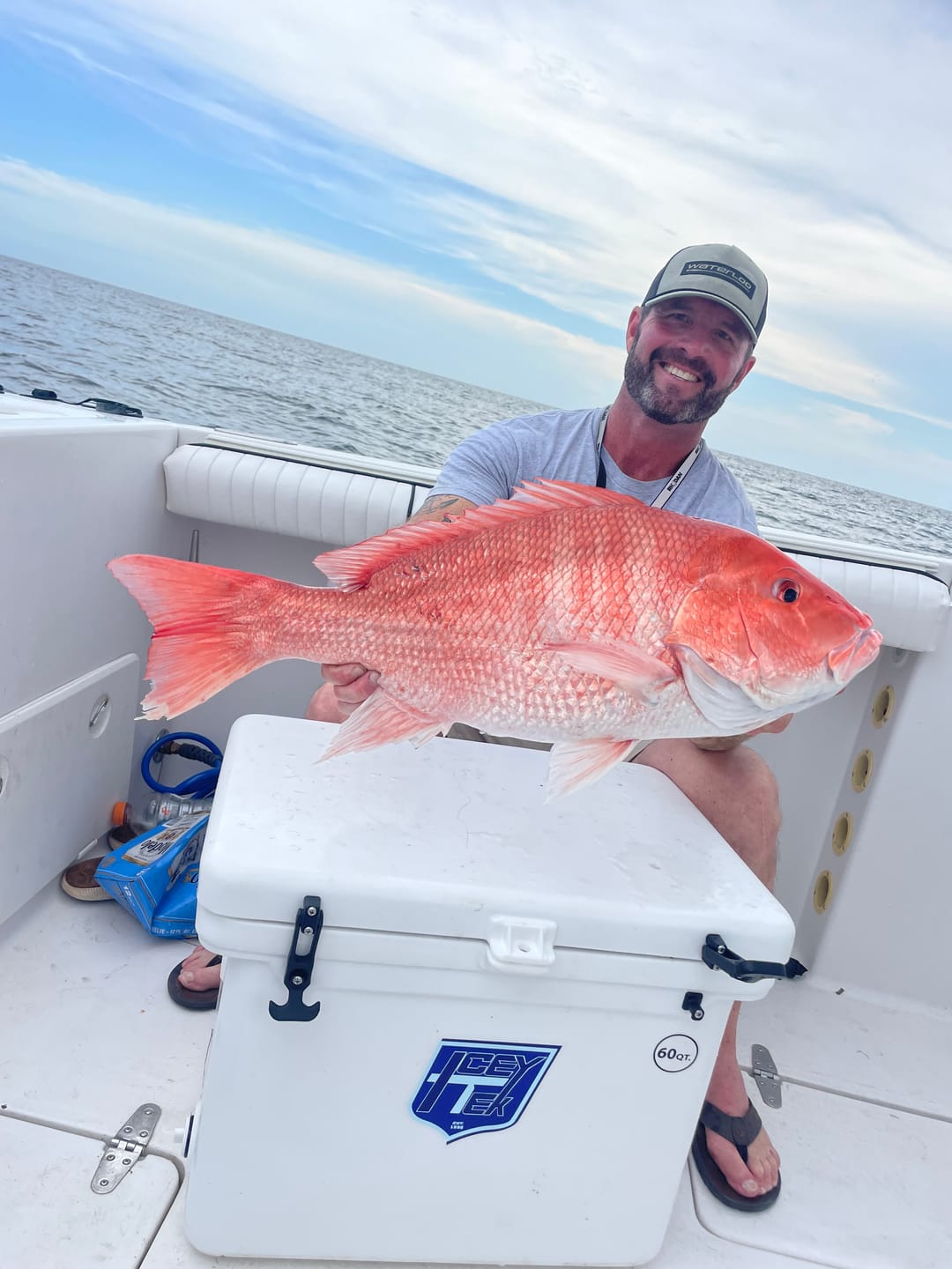 Customer photo review of ICEY-TEK 60 Quart Cooler