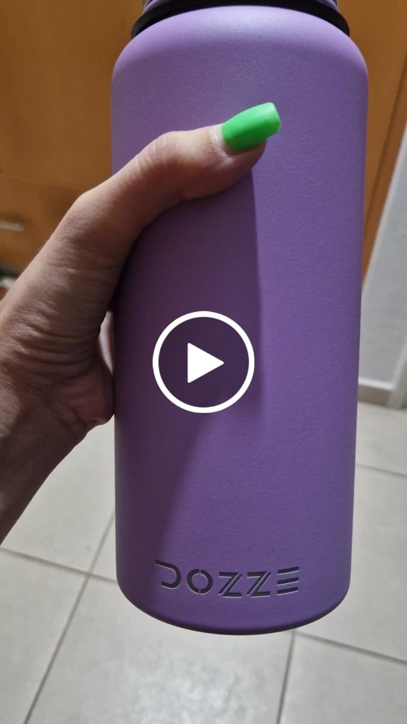 Customer video review of DOZZE Adventurer Water Bottle