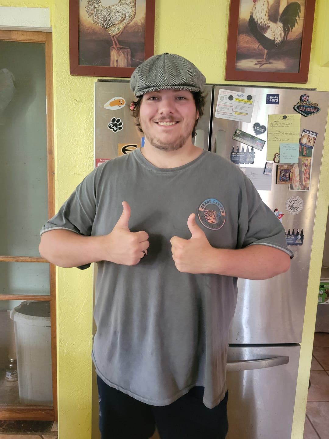 Customer photo review of Connery Cap Tweed