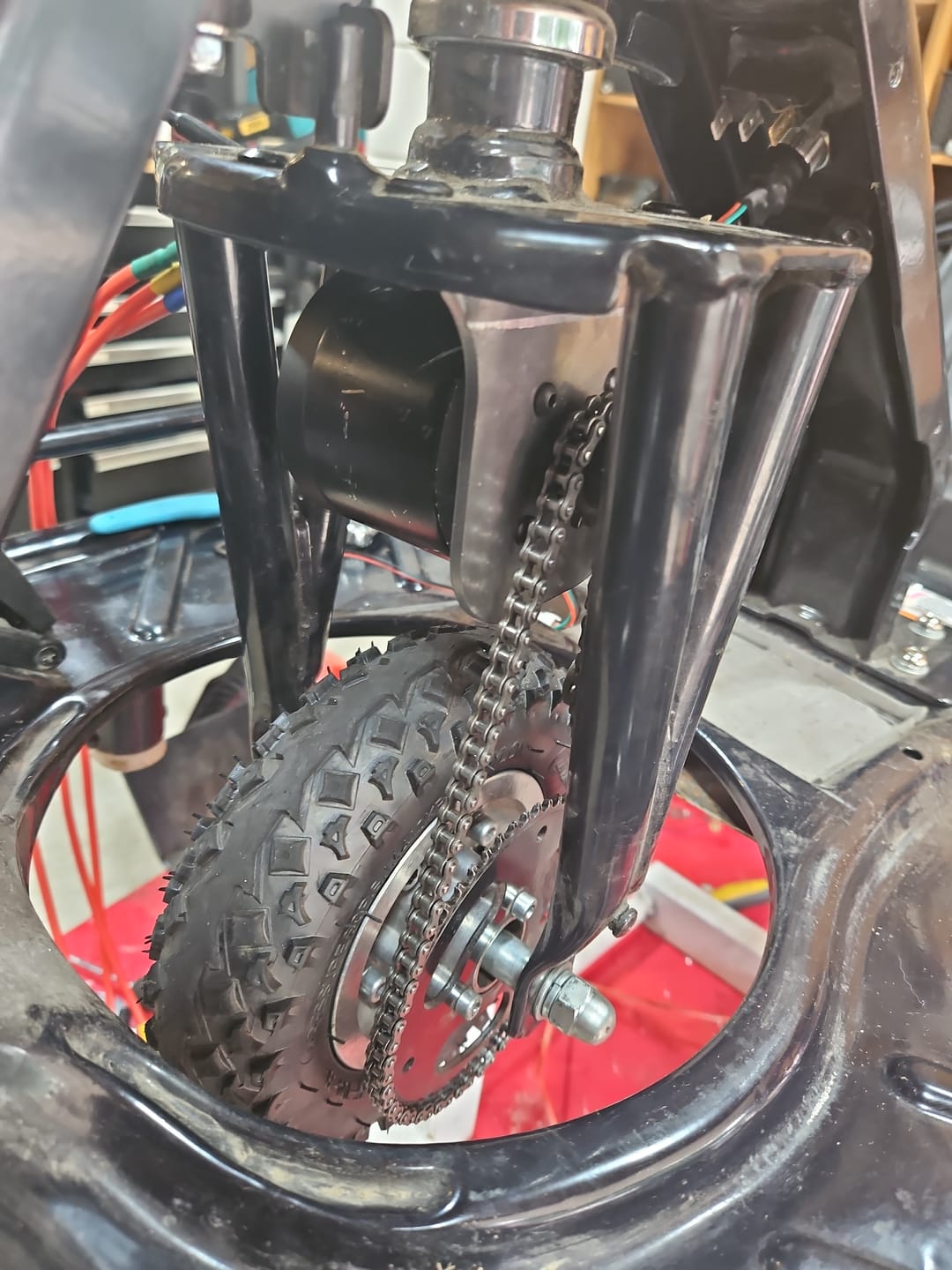 Customer photo review of Budget brushless crazy cart kit