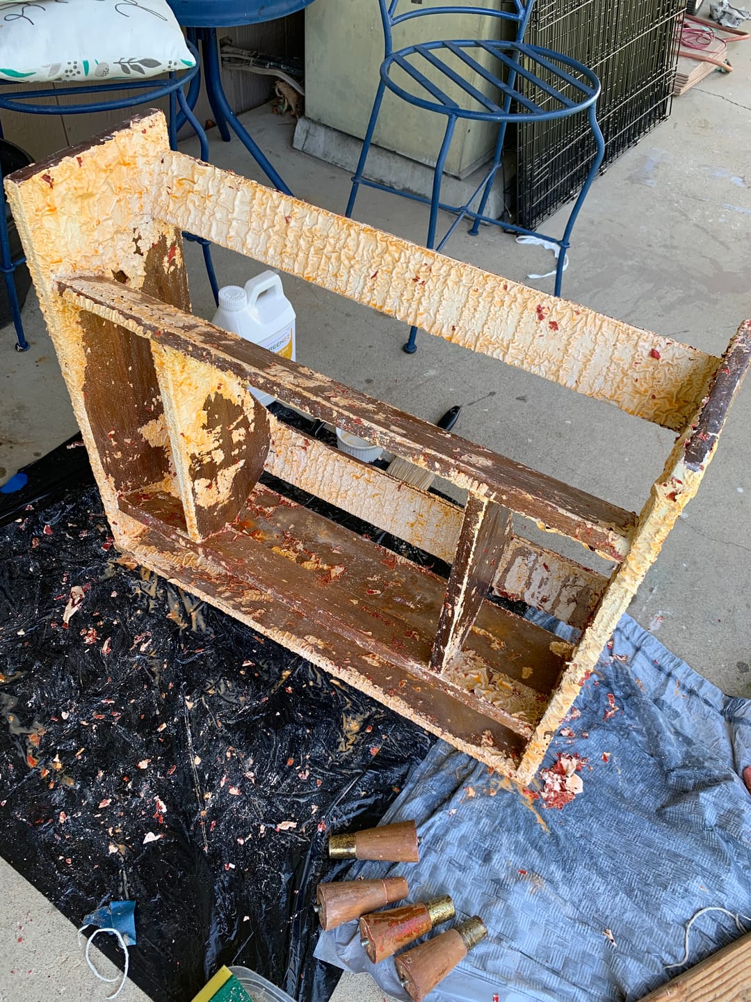 Customer photo review of FURNITURE STRIPPER KIT