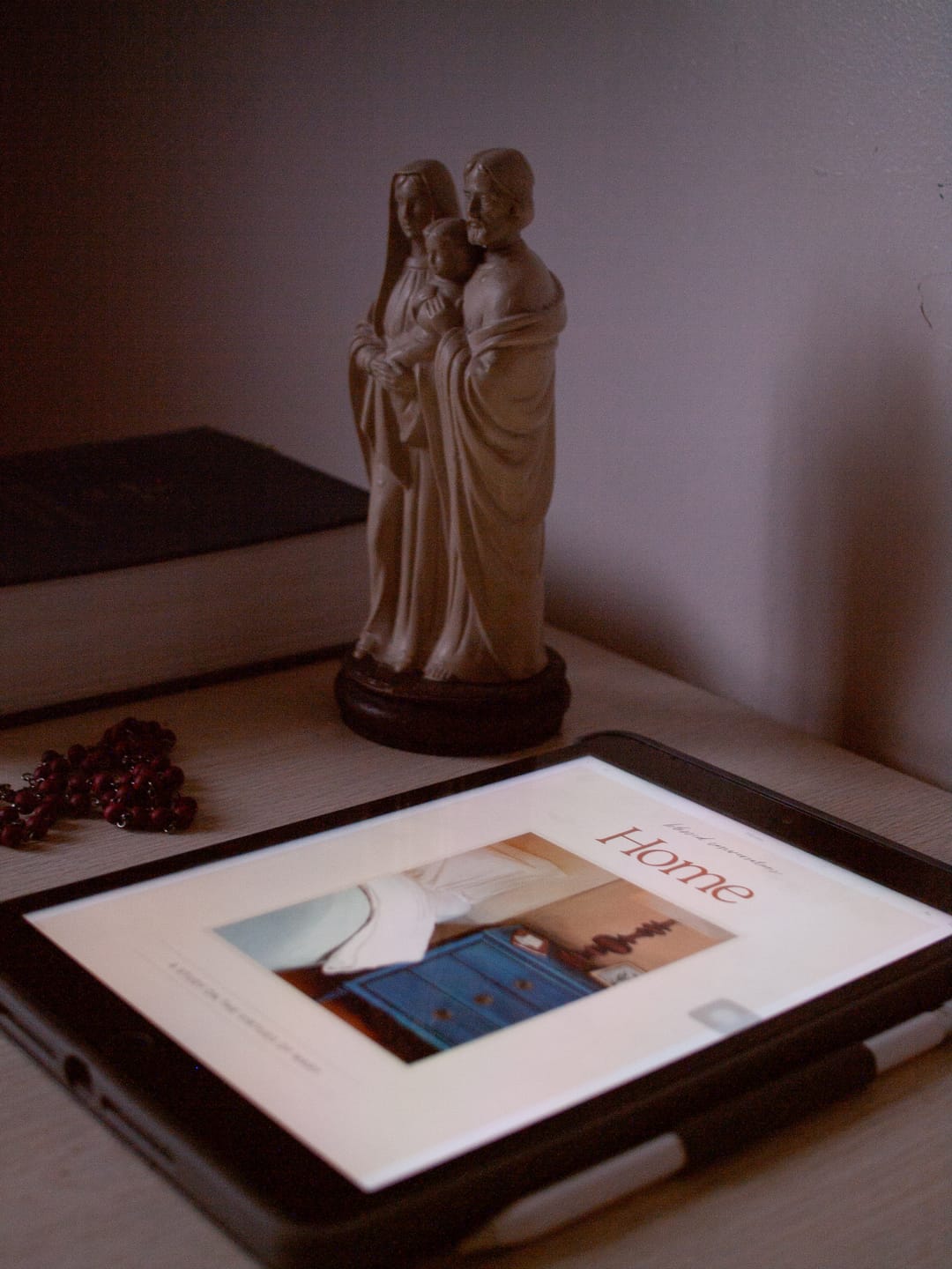 Customer photo review of Home // Blessed Conversations Catholic Study on the Virtues of Mary