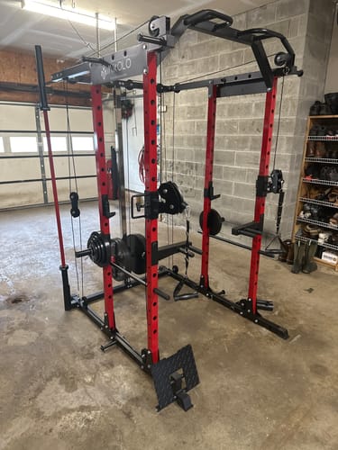 Customer photo review of K6-1.0 All-in-One Power Rack Functional Trainer