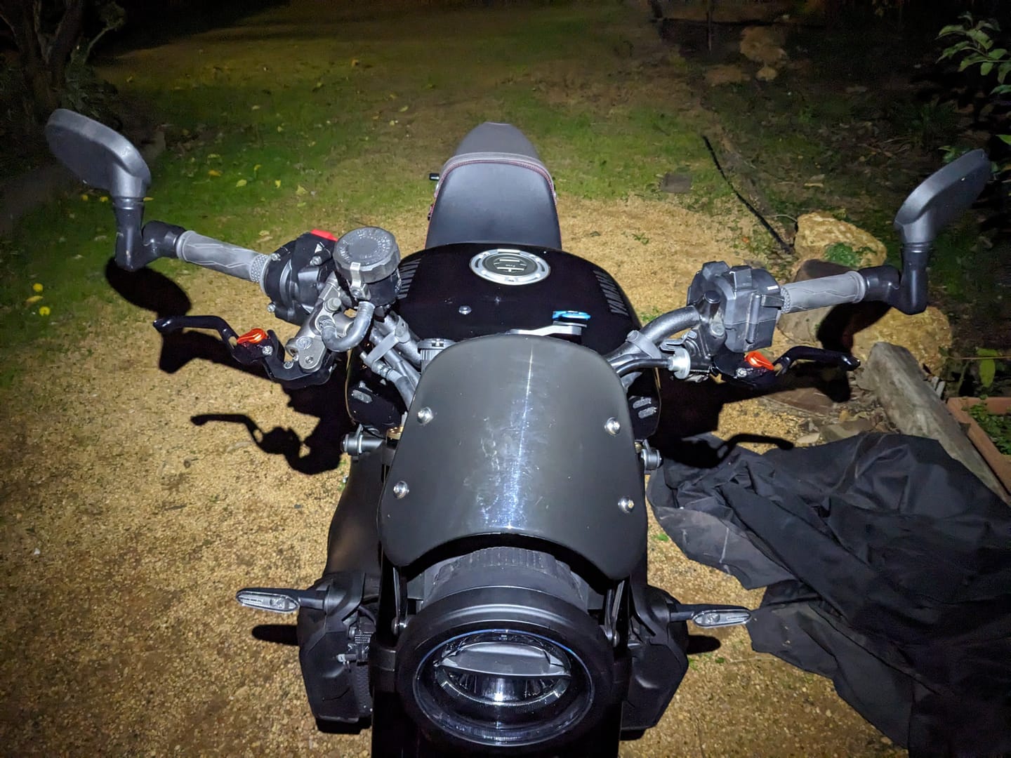 Customer photo review of EVOS Short Levers for Yamaha R7 / MT10 / XSR900