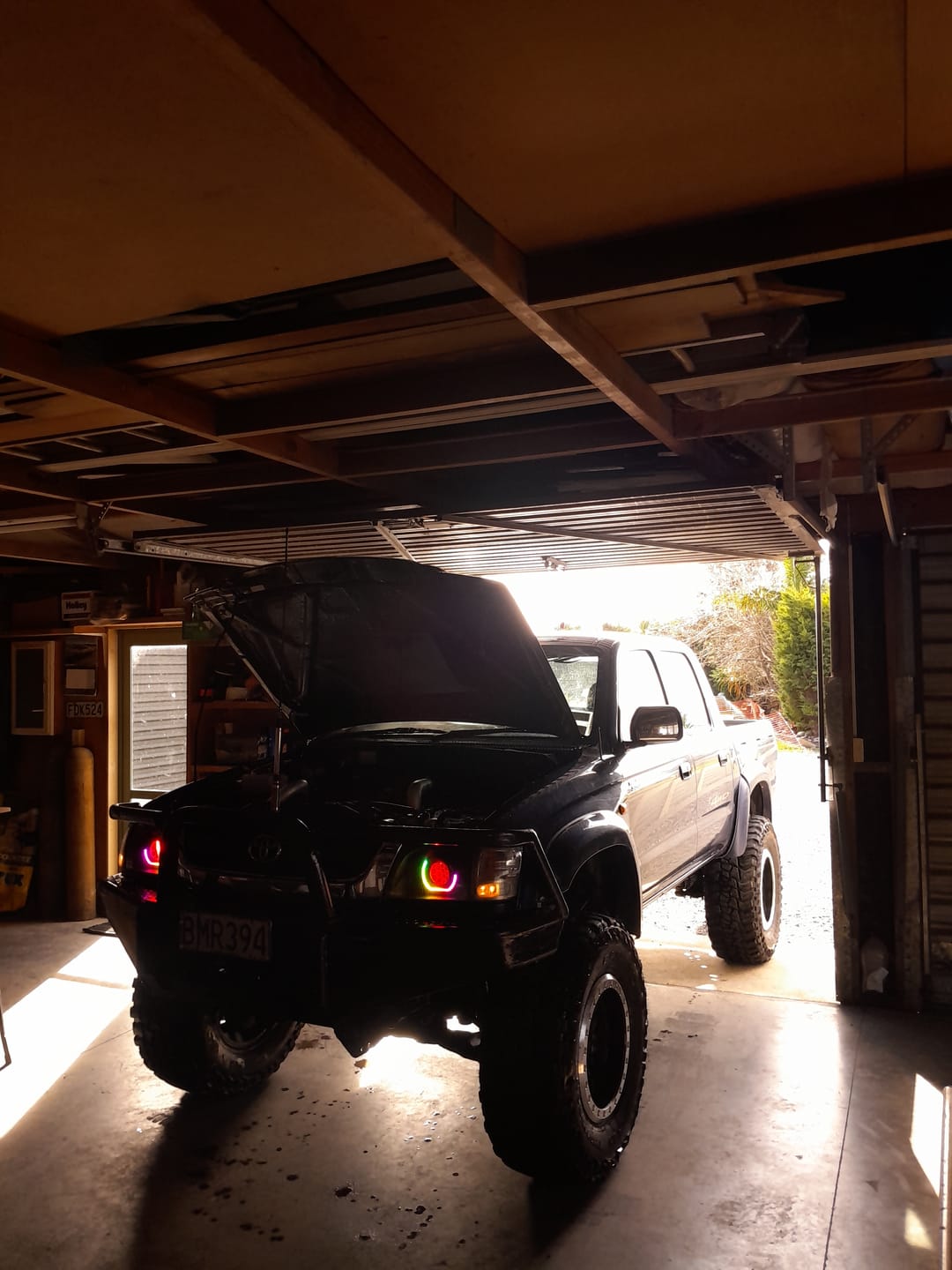 Customer photo review of Bi-LED 'Angry Eye' Headlight Retrofit DIY Kit