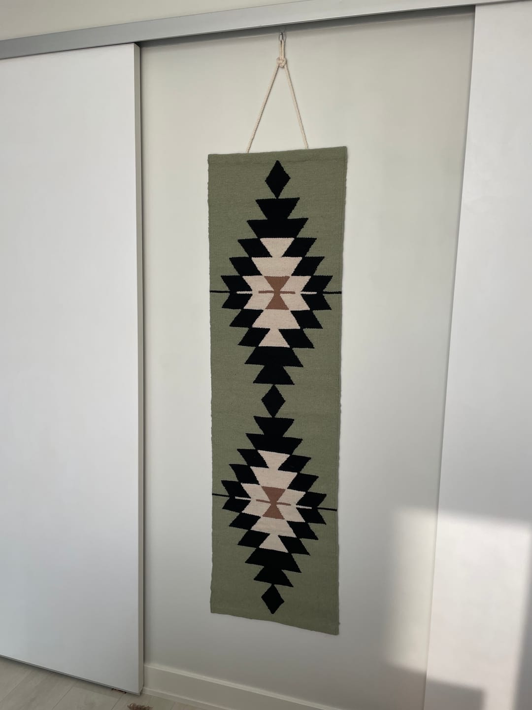 Customer photo review of Green Arizona Sage Wall Hanging