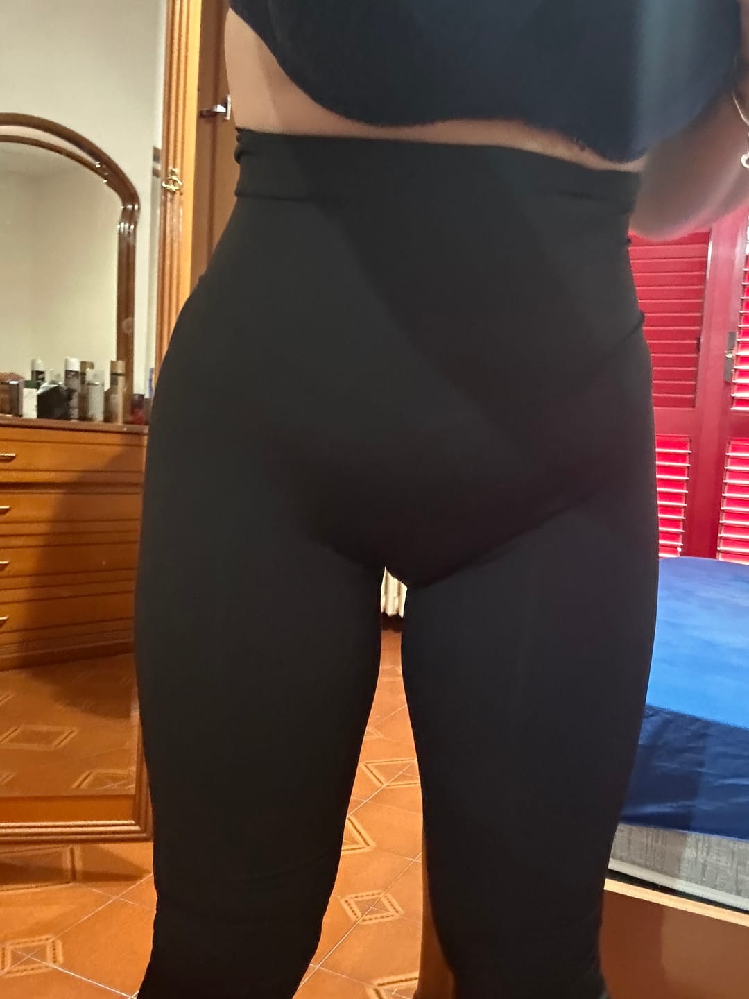 Customer photo review of Leggings Push up Gym Fashion Nero