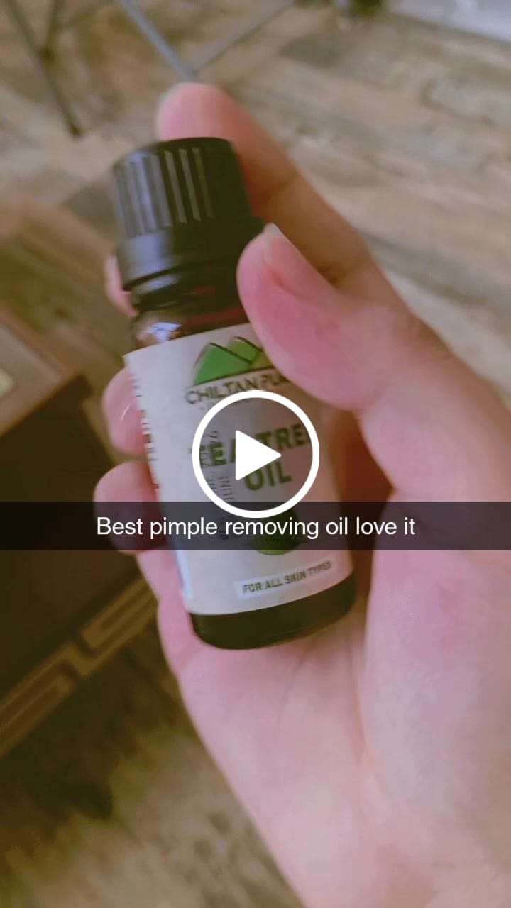 Customer video review of Tea Tree Oil – Best for Acne Treatment