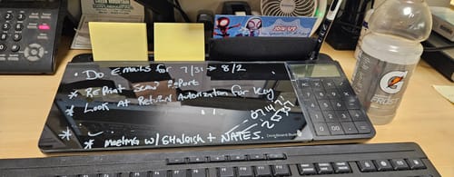 Customer photo review of DeskBoard Buddy