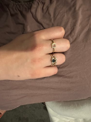 Customer photo review of 0.20ct TW Diamond Wedding & Anniversary Band in 9ct Yellow Gold