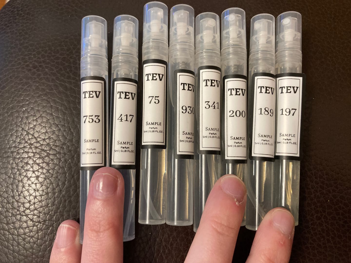 Customer photo review of 5ml x8 Sample Bundle