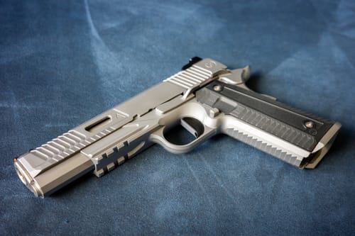 Customer photo review of RWA NIGHTHAWK CUSTOM AGENT 2 CO2 AIRSOFT PISTOL - STAINLESS STEEL VERSION