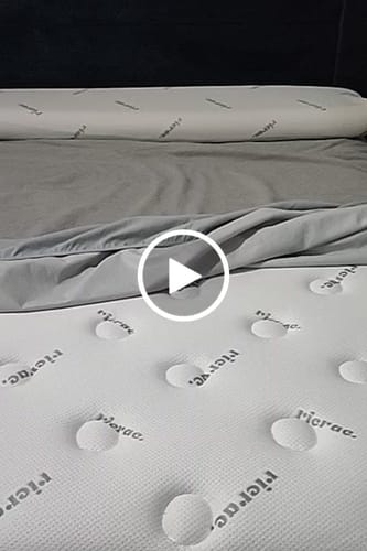 Customer video review of Memory Foam Mattress with Double Pocket Spring System